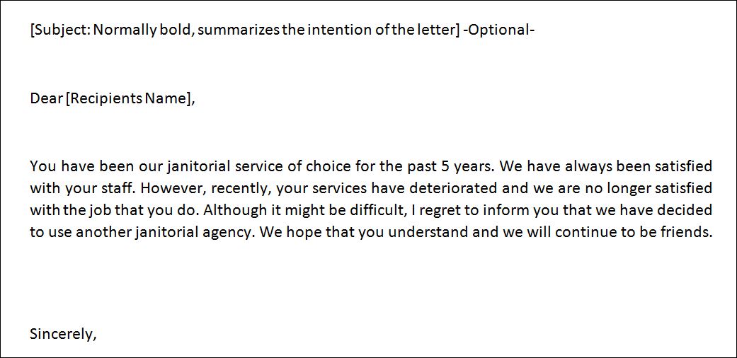 Help writing a rejection letter