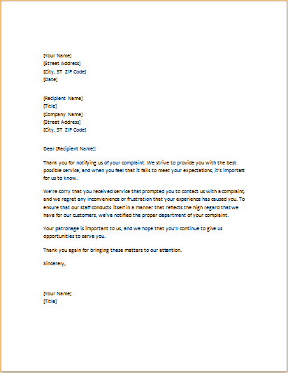 How to write an effective complaint letter