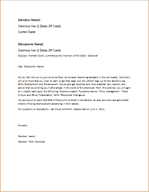Event Invitation Letter Template for WORD .doc | Formal Word Templates