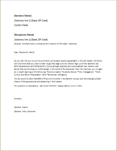 Event Invitation Letter Template For WORD doc Formal Word Templates