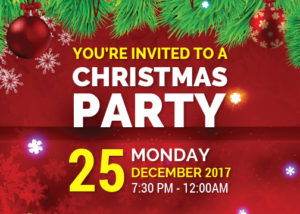 Christmas Party Invitation Cards for MS Word | Formal Word Templates