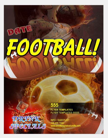 Football Event Flyer