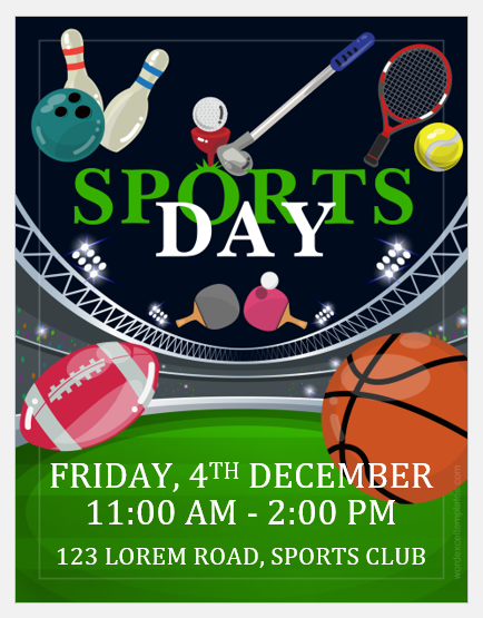 Sports Event Flyer