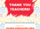 Teacher Appreciation Flyer Template